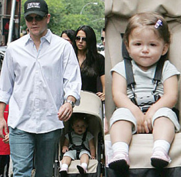 Pediped also has a large celebrity baby following. Matt Damon and his wife, 
